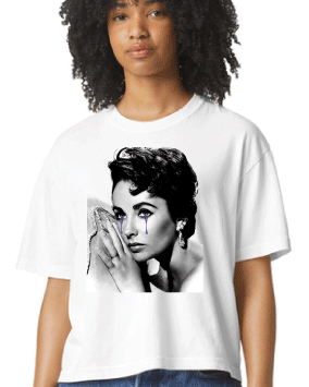 Violet Eyes Boxy Tee