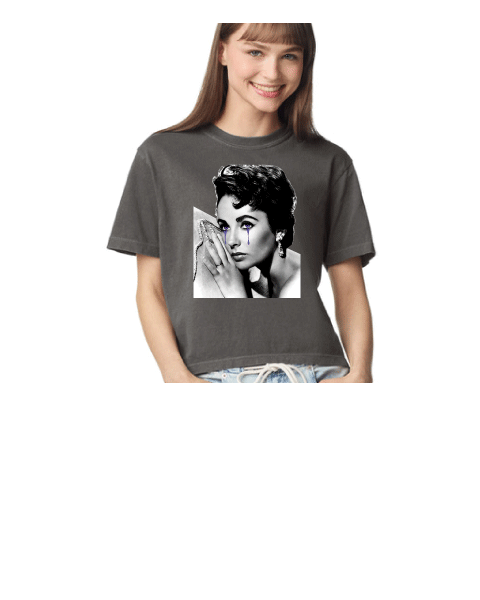 Violet Eyes Boxy Tee